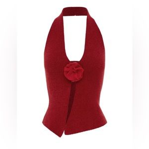 WITH JEAN — ROSE TOP